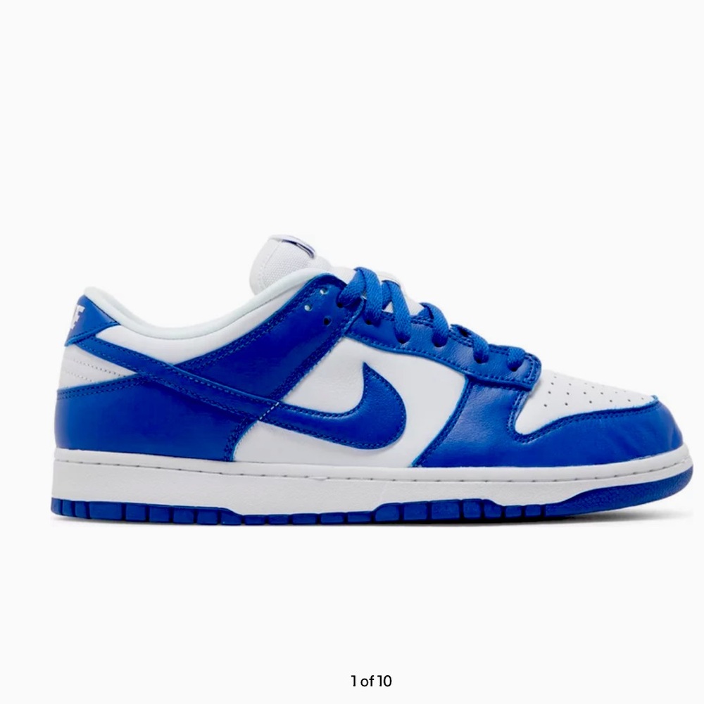 Nike blue dunks